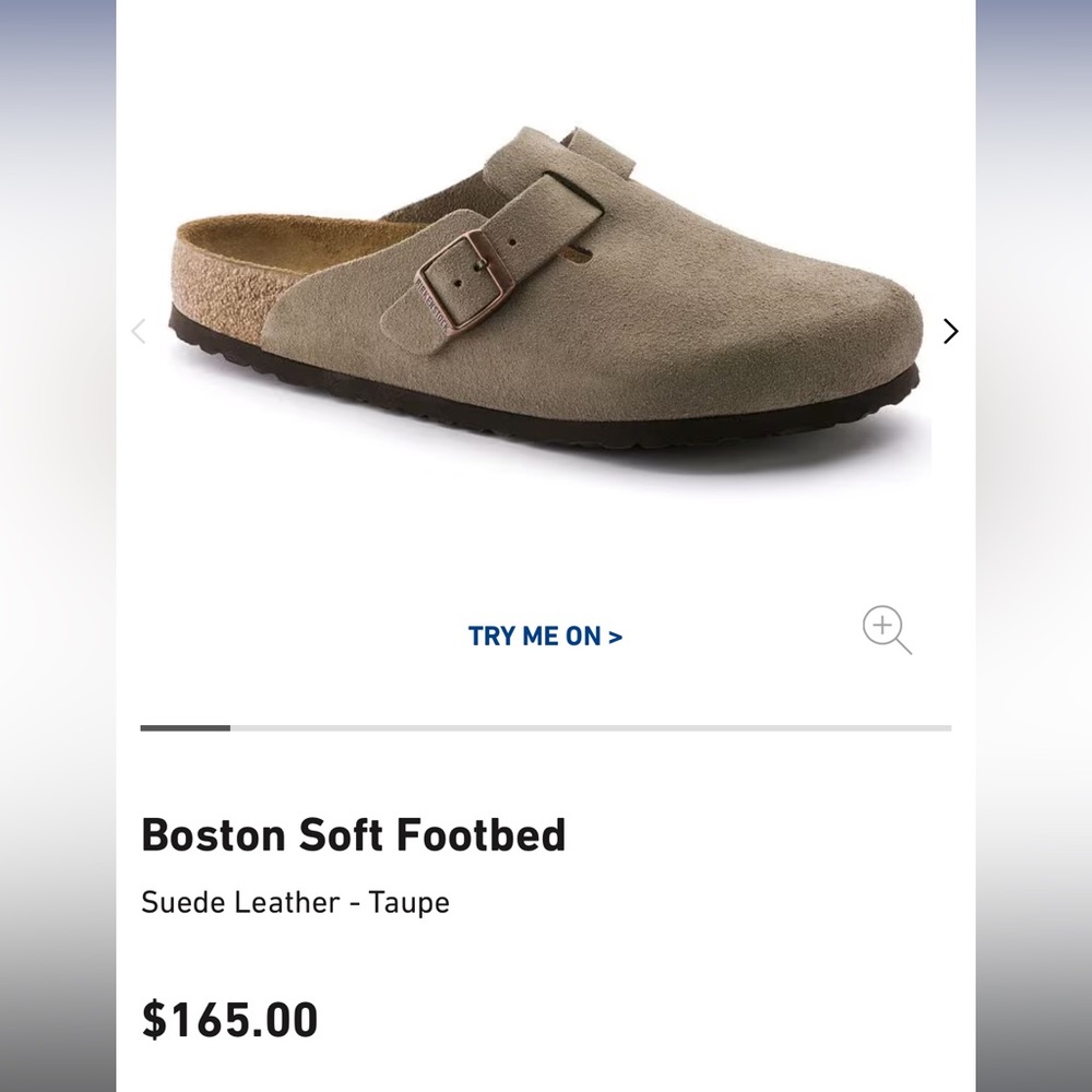 Birkenstock Boston Taupe Normal Size 39